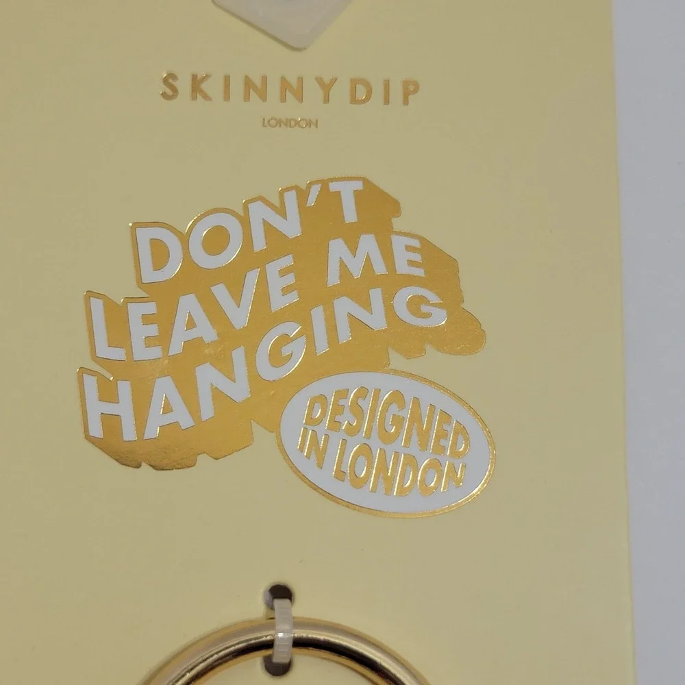 Skinny Dip London Lucky Koi Fish Chinese Takeout‎ Bag Charm Keychain Tassel NWT